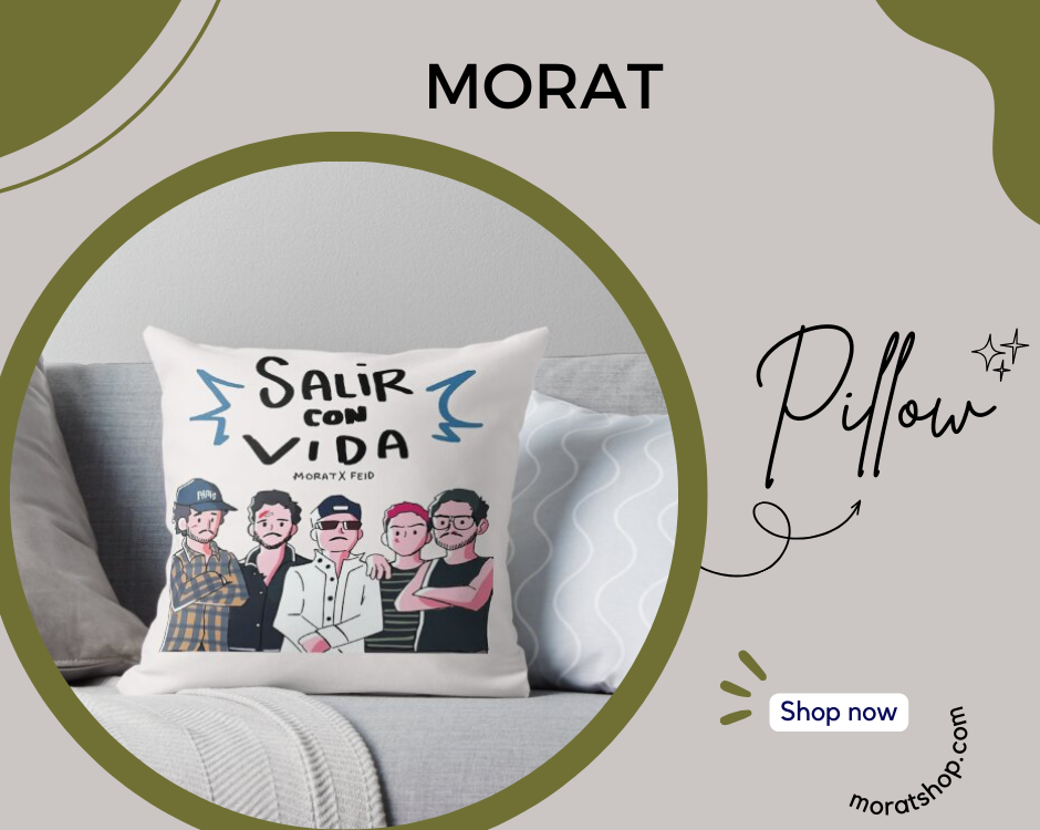no edit morat Pillow - Morat Shop
