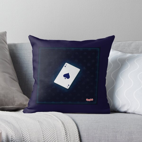 Ace Throw Pillow RB0301 product Offical morat Merch